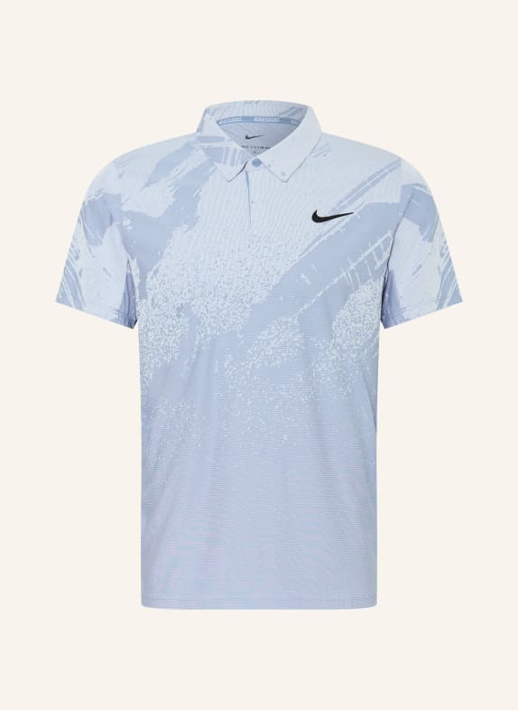 Nike Funkcyjna koszulka polo COURT SLAM JASNONIEBIESKI / JASKRAWY NIEBIESKI