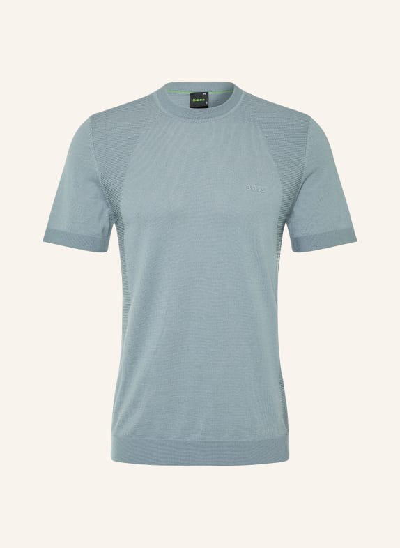 BOSS MOMENTUM-LITE Knit Sweatshirt DARK GRAY