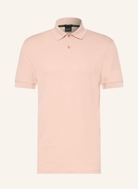 BOSS Tricou polo din jersey PIO PORTOCALIU DESCHIS