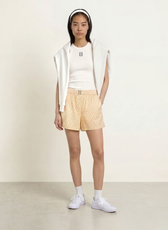 LACOSTE Short LICHTORANJE / KAKI