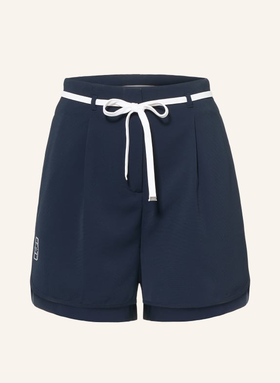 LACOSTE Shorts MÖRKBLÅ / VIT