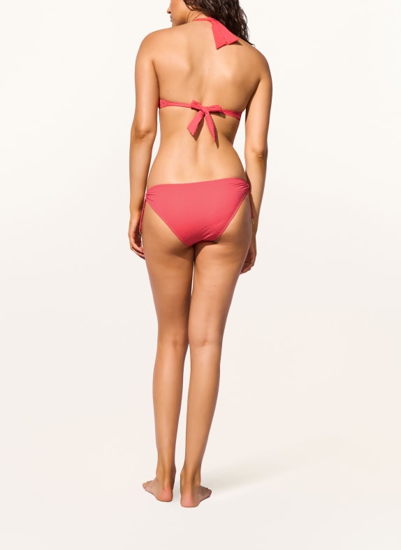 watercult Bikinitop met halternek SUNTOUCHED SOLIDS ORANJE