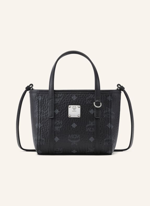 MCM TONI VI Shoulder Bag BLACK / SILVER / DARK GRAY