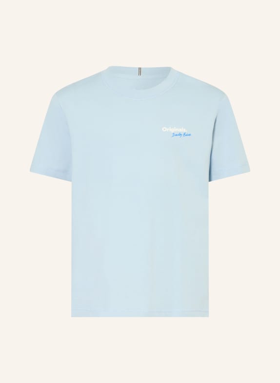 JACK&JONES T-shirt BLEU CLAIR / BLEU / BLANC