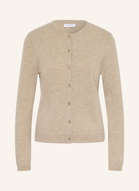 darling harbour Strickjacke aus Cashmere GREIGE MELANGE