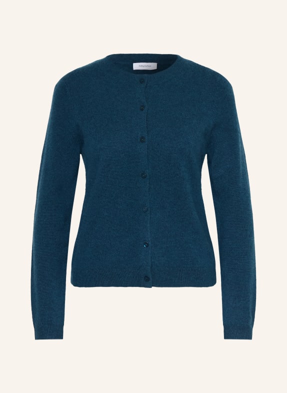 darling harbour Cashmere cardigan petrol melange