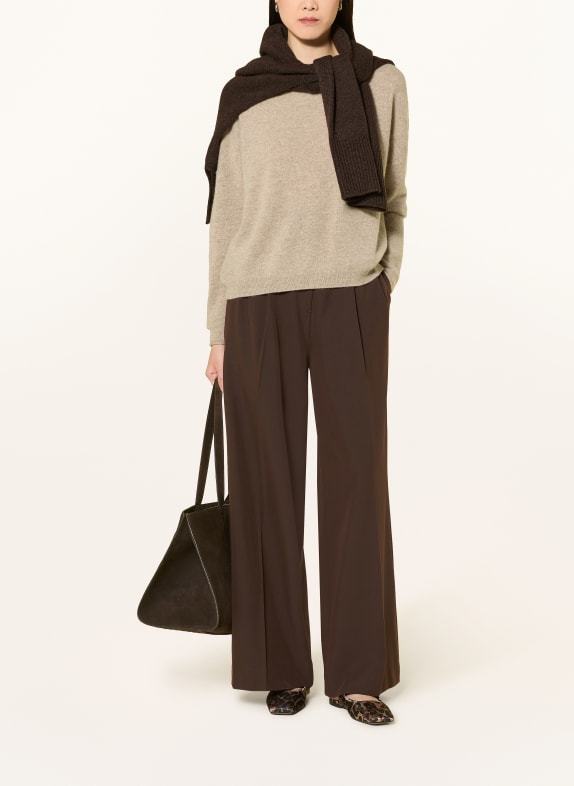 darling harbour Cashmere-Pullover GREIGE MELANGE