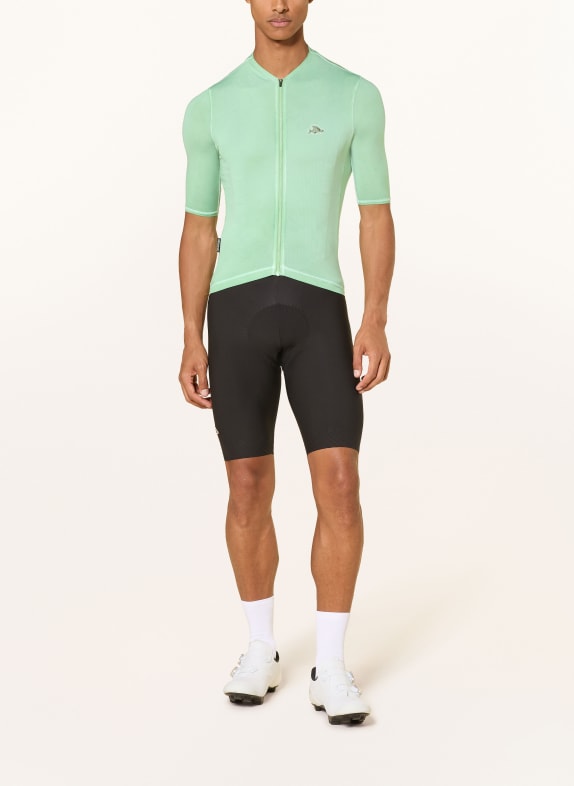 CAFÉ DU CYCLISTE Fietsshirt LAURETTE LICHTGROEN