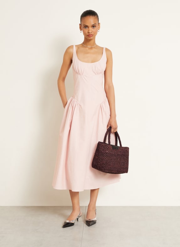 Proenza Schouler Shopper EAST WEST TOTE DUNKELLILA / SCHWARZ
