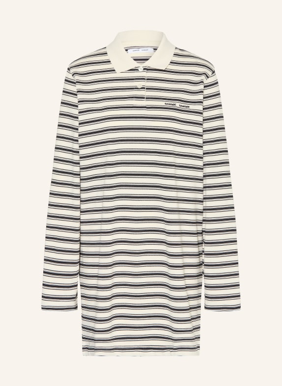 SAMSØE  SAMSØE Robe polo en jersey SADOVER CRÈME / NOIR