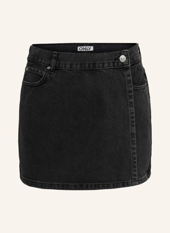 ONLY Jeans-skort SORT