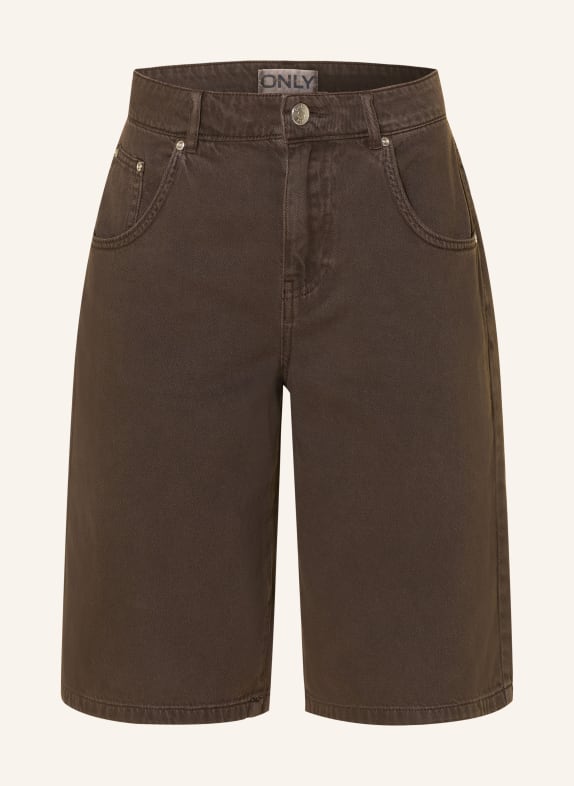 ONLY Jean shorts DARK BROWN