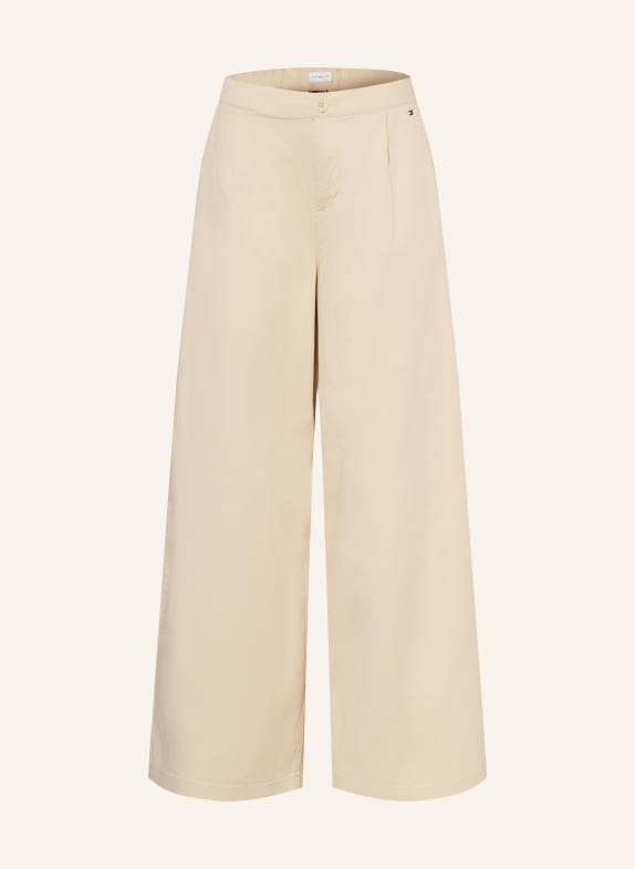 TOMMY HILFIGER Pantalon palazzo BEIGE