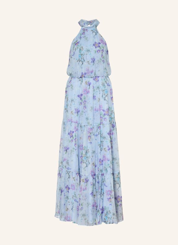 SWING Abendkleid mit Glitzergarn HELLBLAU / LILA / GRÜN