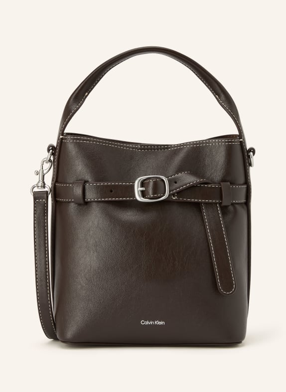 Calvin Klein Beuteltasche DUNKELBRAUN