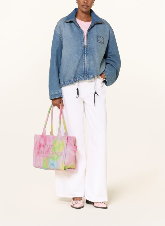 MARC JACOBS Shopper THE MEDIUM TOTE MULTICOL PRINT FLOWERS ROSA / GELB / HELLGRÜN