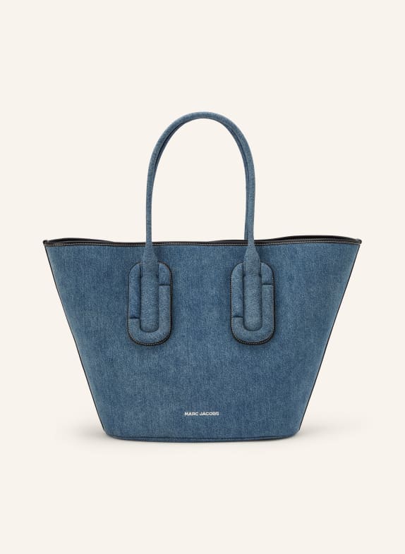 MARC JACOBS Shopperka THE BASKET DENIM NIEBIESKI