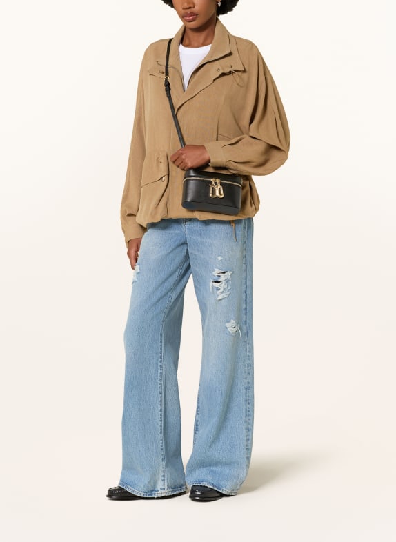 MARC JACOBS Toilettas THE SCENE VANTY BAG ZWART / GOUD