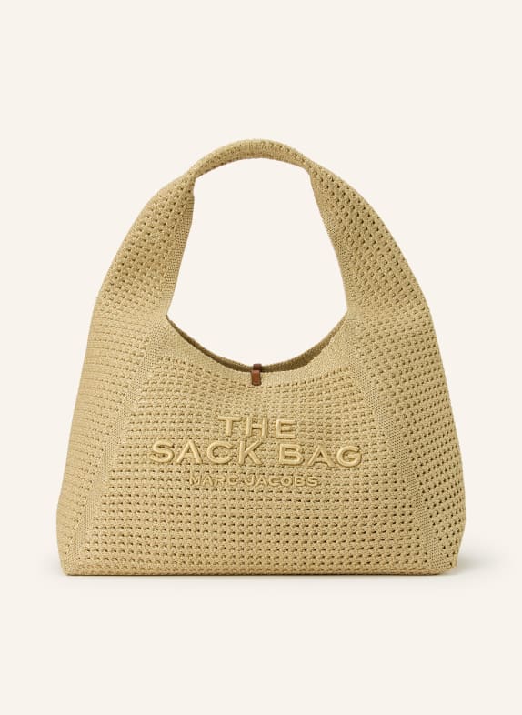 MARC JACOBS Bucket bag THE CROCHET SACK BAG GOLD / DARK YELLOW