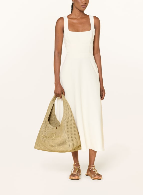MARC JACOBS Väska THE CROCHET SACK BAG GULD / MÖRKGUL