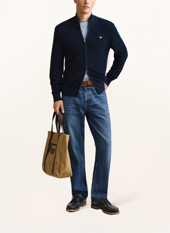 GANT vest DONKERBLAUW