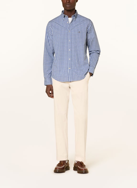 GANT Overhemd, slim fit WIT / LICHTBLAUW / DONKERBLAUW