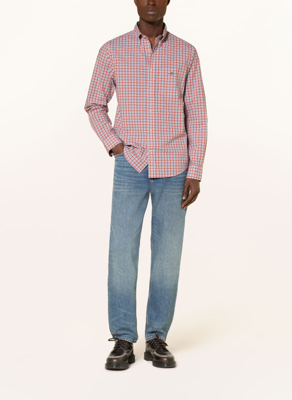 GANT Koszula o kroju slim fit BIAŁY / CZERWONY / JASNONIEBIESKI
