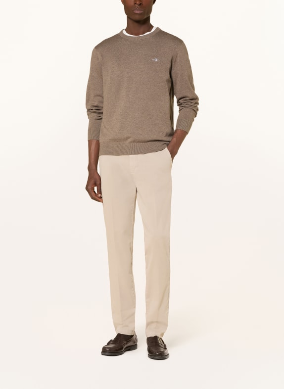 GANT trui TAUPE