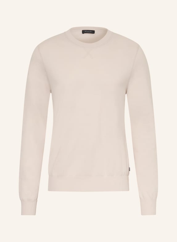 MAERZ MUENCHEN Piqué Long-sleeve shirt CREAM