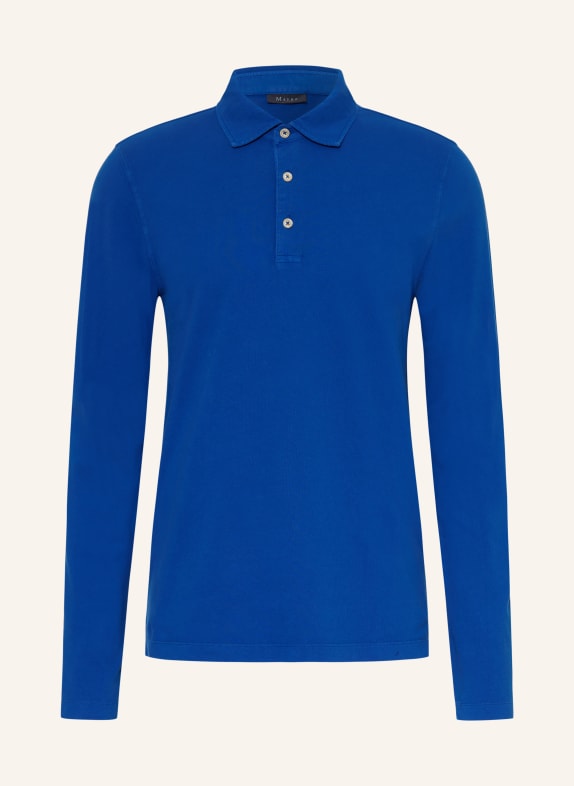MAERZ MUENCHEN Piqué polo shirt BLUE