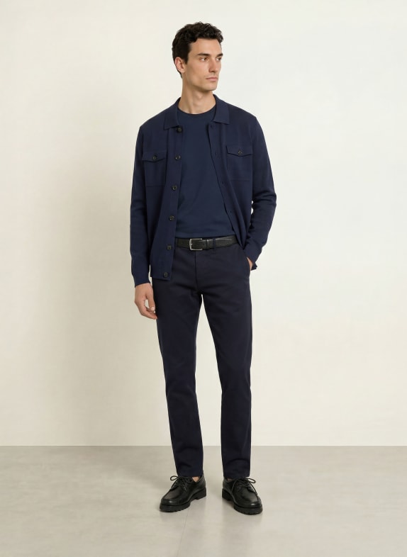 HACKETT LONDON T-shirt DONKERBLAUW
