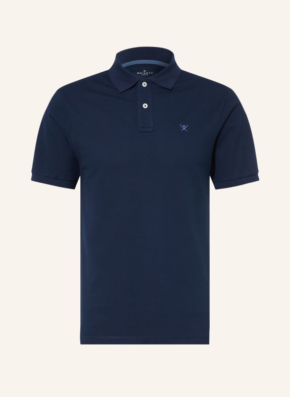 HACKETT LONDON Koszulka polo Piqué, krój slim fit GRANATOWY