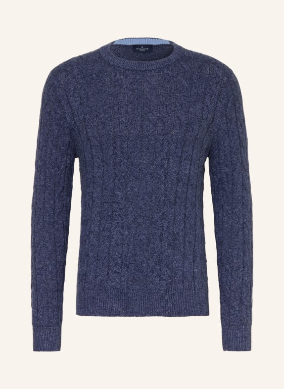 HACKETT LONDON Svetry ČERNOŠEDÁ