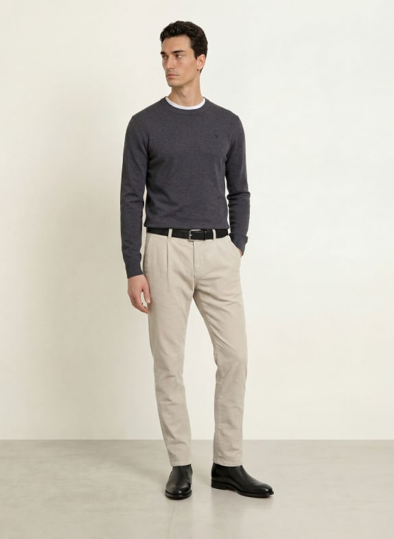 HACKETT LONDON Trui DONKERGRIJS