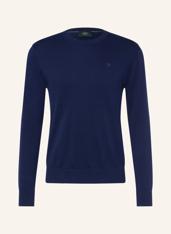 HACKETT LONDON Sweter GRANATOWY