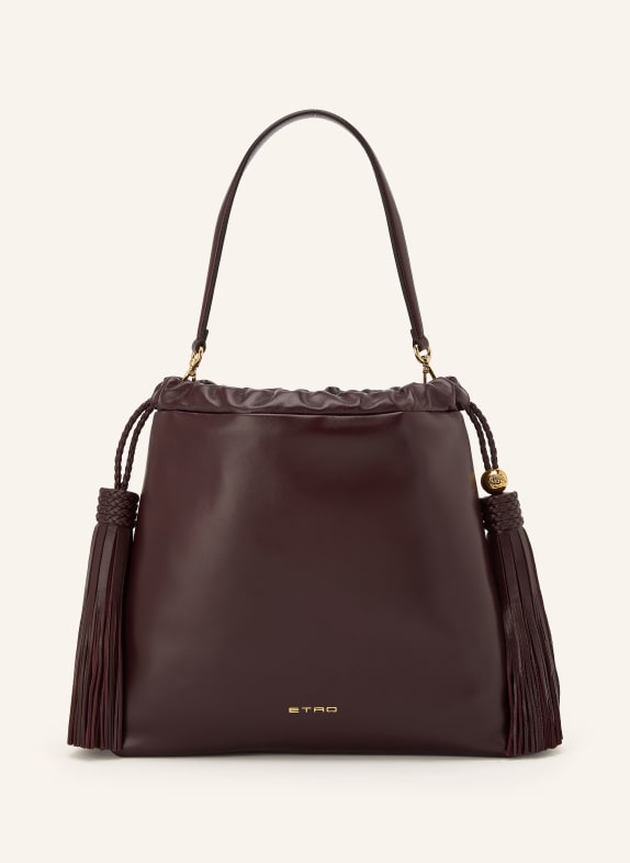 ETRO Beuteltasche MEDIUM DUNKELBRAUN