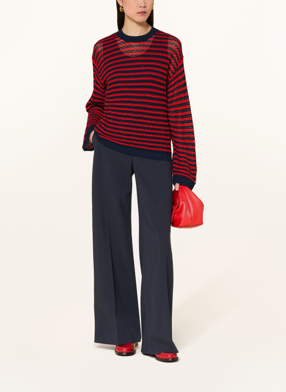 TOMMY HILFIGER Trui ROOD / DONKERBLAUW