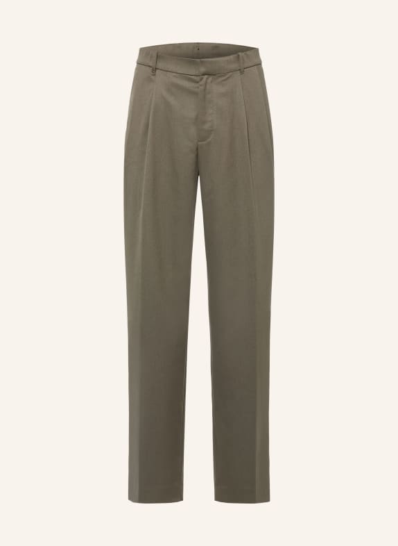Calvin Klein Trousers Wide Fit TAUPE