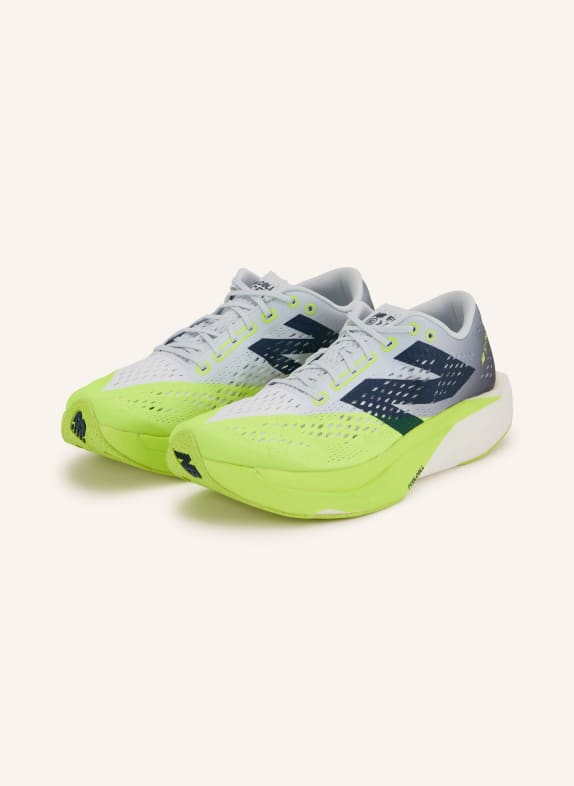 new balance Buty do biegania SUPERCOMP PACER JASKRAWY ŻÓŁTY / JASNOCZARY / CZARNY