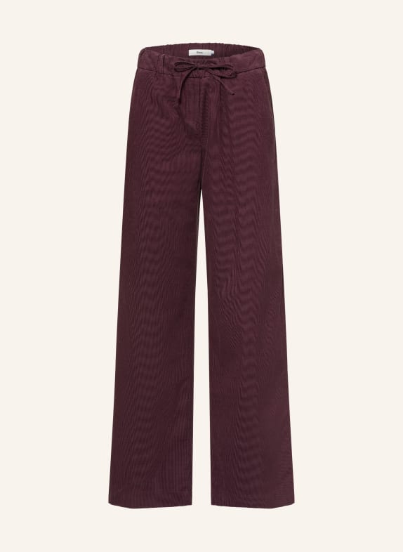 BRAX Cordbroek MAINE DONKERROOD