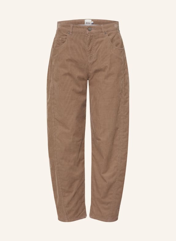 BRAX 7/8-Hose MEGAN aus Cord TAUPE