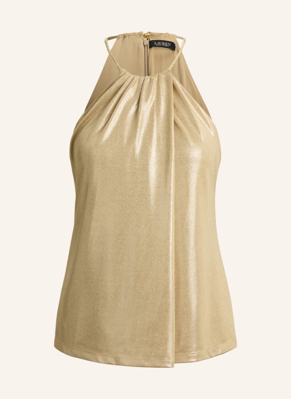 LAUREN RALPH LAUREN Knit top GOLD