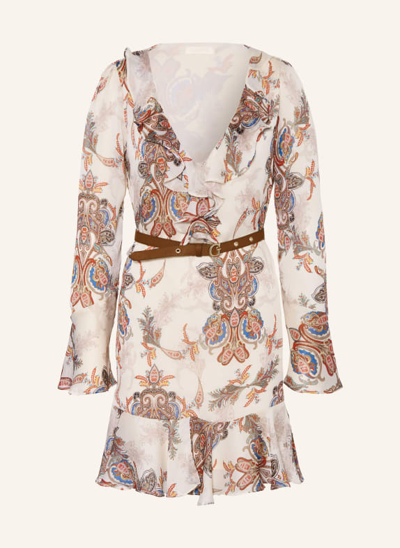 GUESS Robe EMY BLANC / ROUGE / VERT
