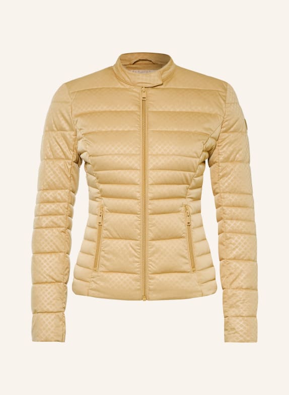 GUESS Quilted Jacket NEW VONA CAMEL