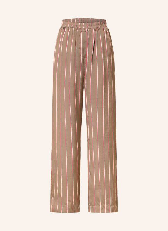 The Frankie Shop Hose BRAUN / ROT / WEISS