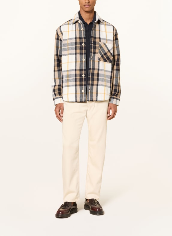 JOOP! JEANS Overjas HADI CRÈME / CAMEL / ZWART