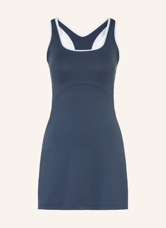 VARLEY RUAN tennis dress TEAL / DARK BLUE / WHITE