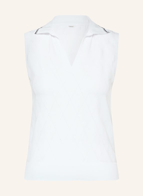 VARLEY Polo en maille MARIT BLANC