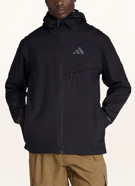 adidas TERREX Regenjas TERREX MULTI 2 LAYER CLIMAPROOF ZWART