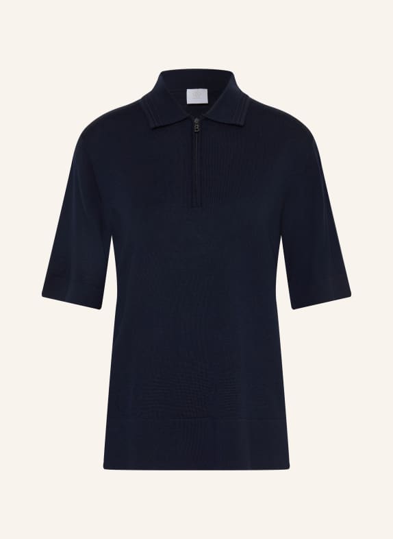 BOGNER Strick-Poloshirt MAUREEN DUNKELBLAU